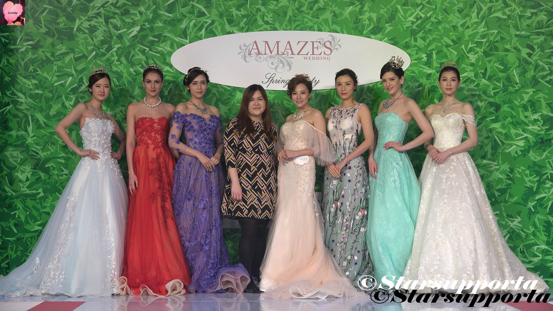 20170312 甄詠珊 Carisa Yan @ Spring Party Catwalk by Amazes Wedding  @ HKCEC